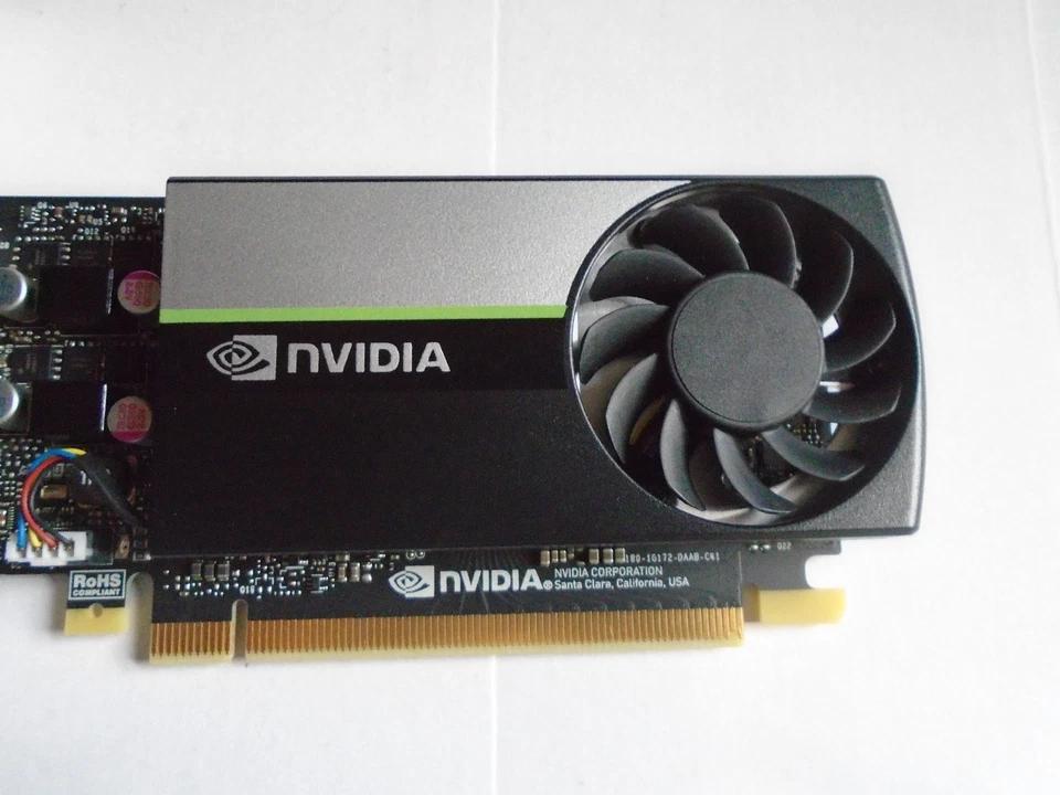 NVIDIA Quadro T1000 4GB GDDR6 4 Mini DP Full Height Graphics Card Dell DW8FN - Image 4 of 4