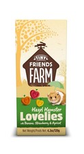 Tiny Friends Farm Hazel Hamster Lovelies w/Banana, Strawberry & Apricot 4.2 oz.