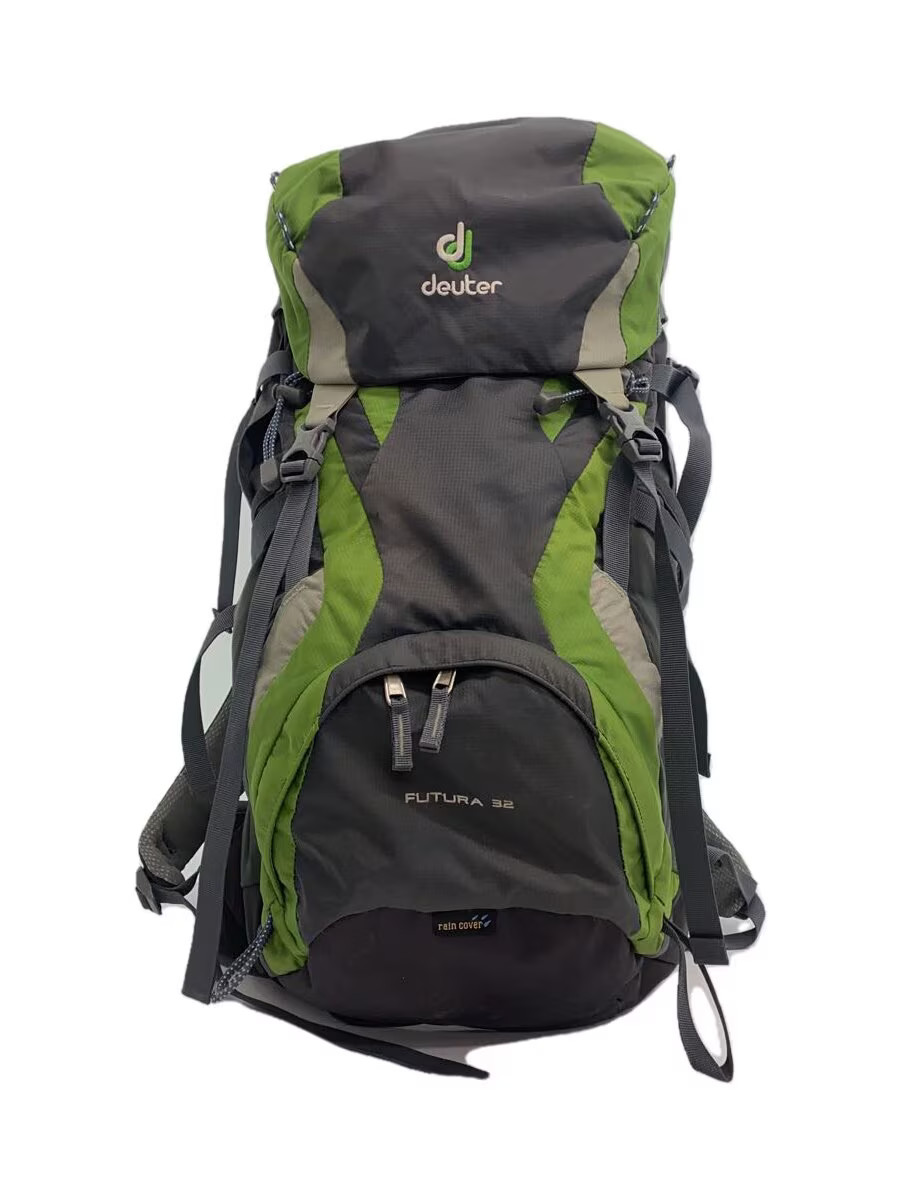 Deuter nylon backpack, Green - image 1