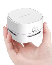 Mini Desktop Vacuum Cleaner USB Rechargeable Cordless Desk Dust Sweeper Home Off