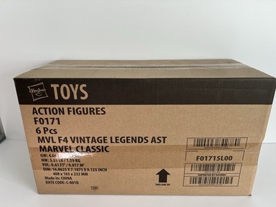 Marvel Retro Legends Fantastic Four 6 Figuren 15cm komplett Hasbro Wave OVP