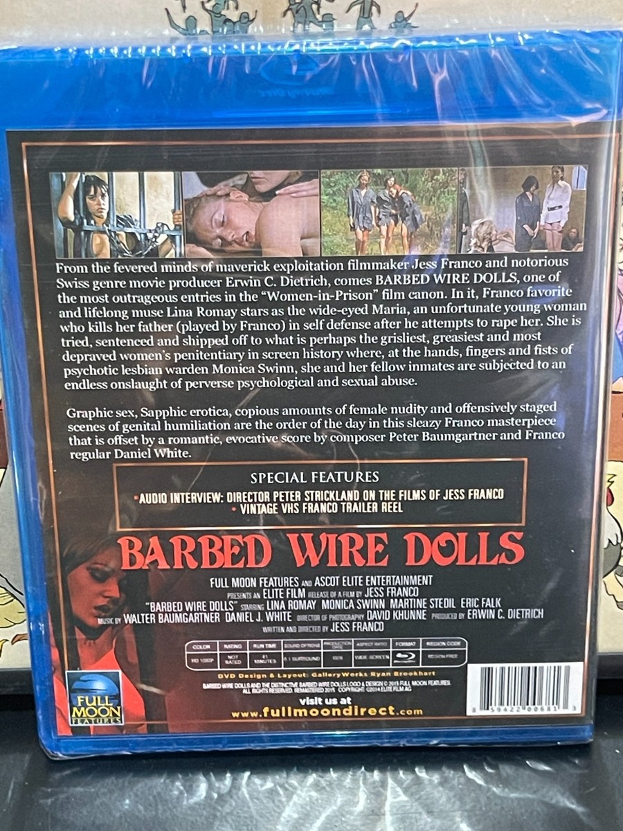 Barbed Wire Dolls 1976 Blu-ray Jess Franco Lina Romay Women in