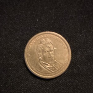 2009-P William Henry Harrison 1 dollar presidential coin VG Circulated