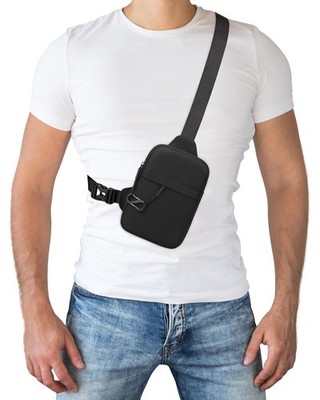Small Anti-theft Sling Bag for Men Women Waterproof Mini Crossbody Backpack C...