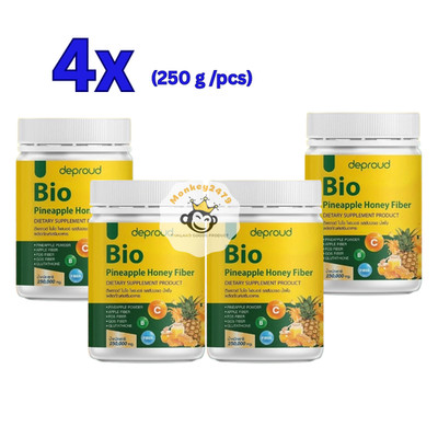 4X Deproud Bio Fiber Pineapple Honey Drink Dietary Healthy