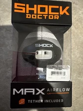 SHOCK DOCTOR Max Airflow Teeth Lip Guard Black - 350102