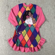 Vintage Hunchback of Notre Dame Pajamas Size 6 Dress Long Sleeve Esmeralda