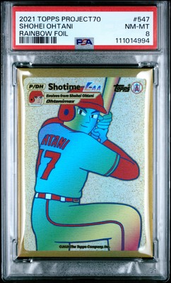 2021 Topps Project 70 - Keith Shore Shohei Ohtani #547