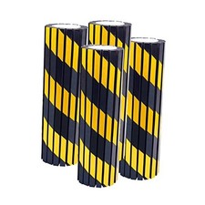 Garage Wall Protector Foam Wall Corner Guard for Parking Garages 4 pack Yellow