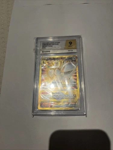 Arceus VSTAR Holo Card 184/172 Swsh09 Brilliant Stars Secret Edition ACE 9