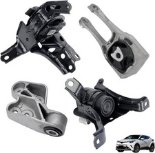 4pcs Engine Motor Mounts Automatic Trans Mount Set Fits Toyota C-hr 22-18 L...