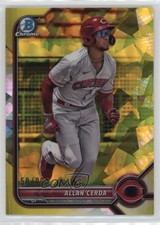 2022 Bowman Chrome Draft Sapphire Edition Yellow 50/99 Allan Cerda #BDC-22 pe8