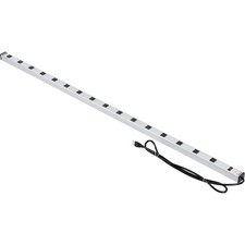 72" 16 Outlet Aluminum Power Strip with 6-ft Cord ETL/cETL Listed