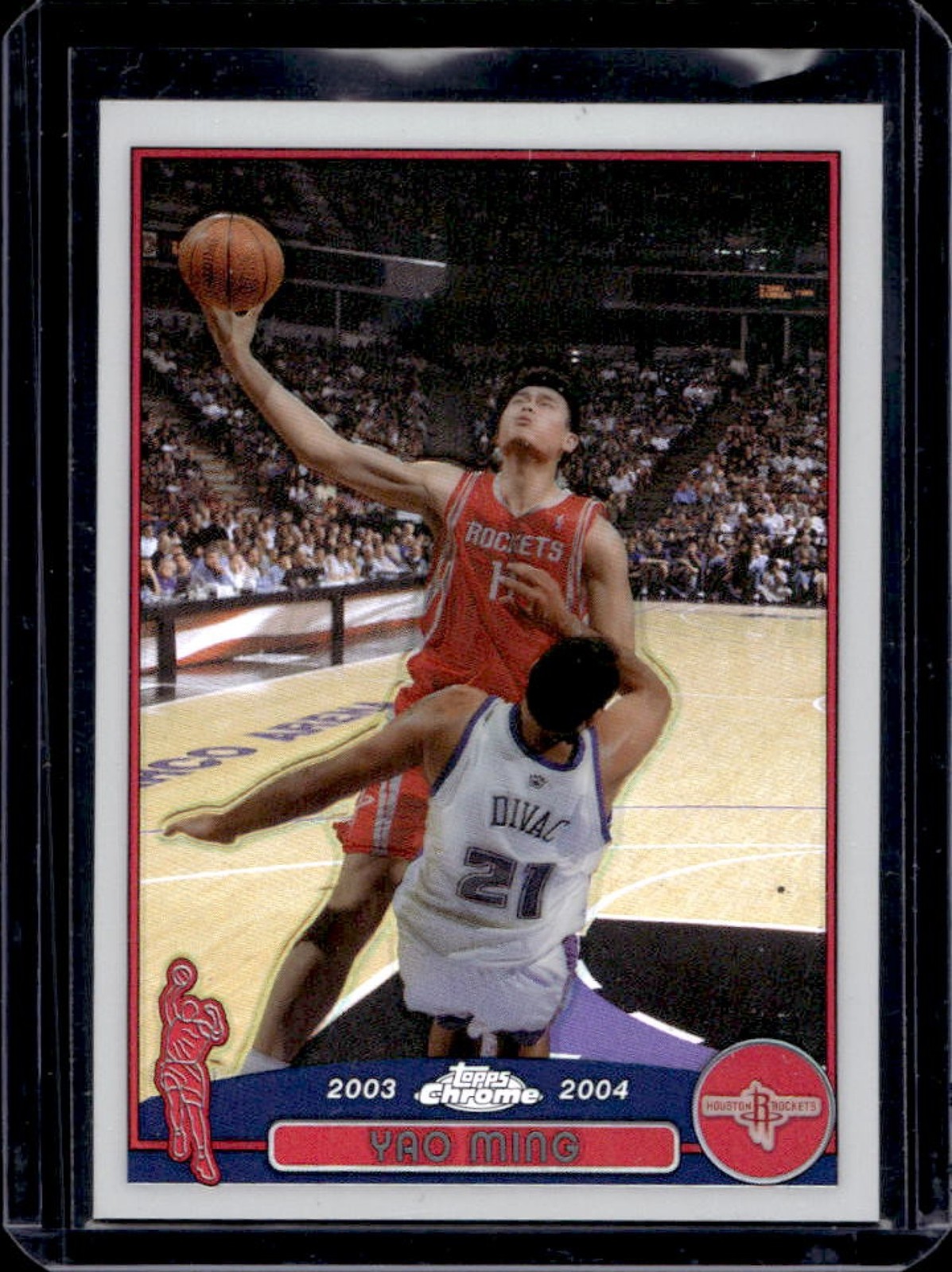 2003-04 Topps Chrome Yao Ming Refractor #11 Rockets