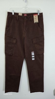 NWT Levi's XX Cargo Taper Mens 31x32 Brown Utility Workwear Pants