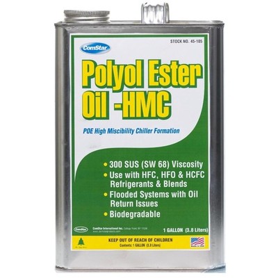 ComStar Polyol Ester Oil HMC 1 Gal for HFC/HFO Systems, Rust & Corrosion Protect