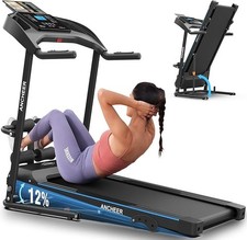 🔥New Incline Treadmill 3.5HP Heavy Duty Running&Walking Treadmill for Home&Gym 12