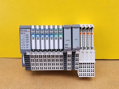 NEW Allen-Bradley 1734-AENT Ethernet Network Adapter w/13 Modules *READ DESCRIP*