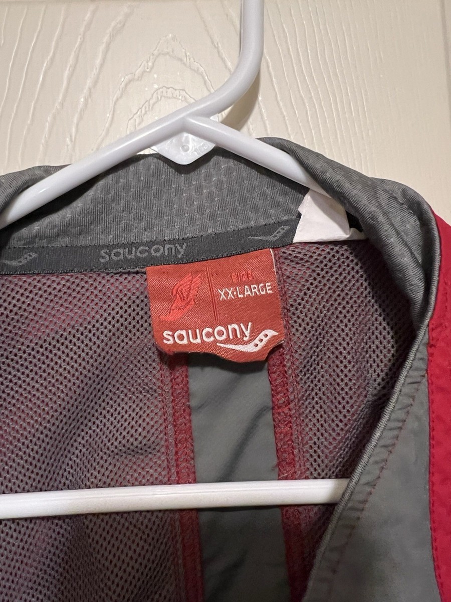 Saucony Lightweight Running Jacket Men’s XL View 3