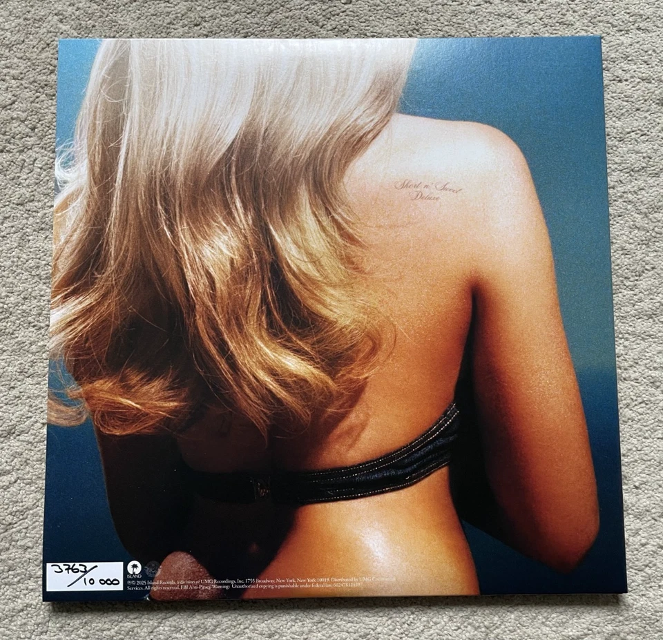 Sabrina Carpenter – Short ‘N’ Sweet Deluxe Ltd Edition Zoetrope Blood Vinyl - Image 2 of 4