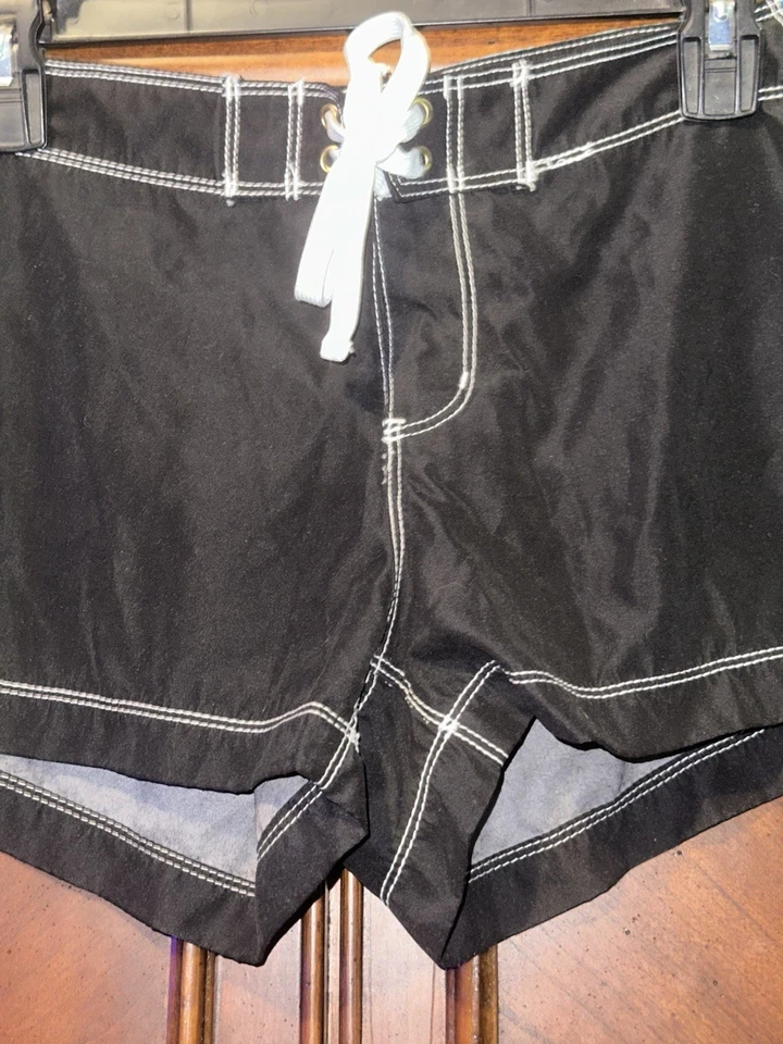 Women’s OP Black Board Shorts Size Medium  - Image 3 of 4