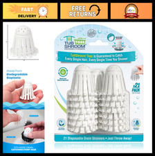 21pk Disposable Bath Tub Drain Strainers - Hair Catcher for Shower  Bathtub, Pr