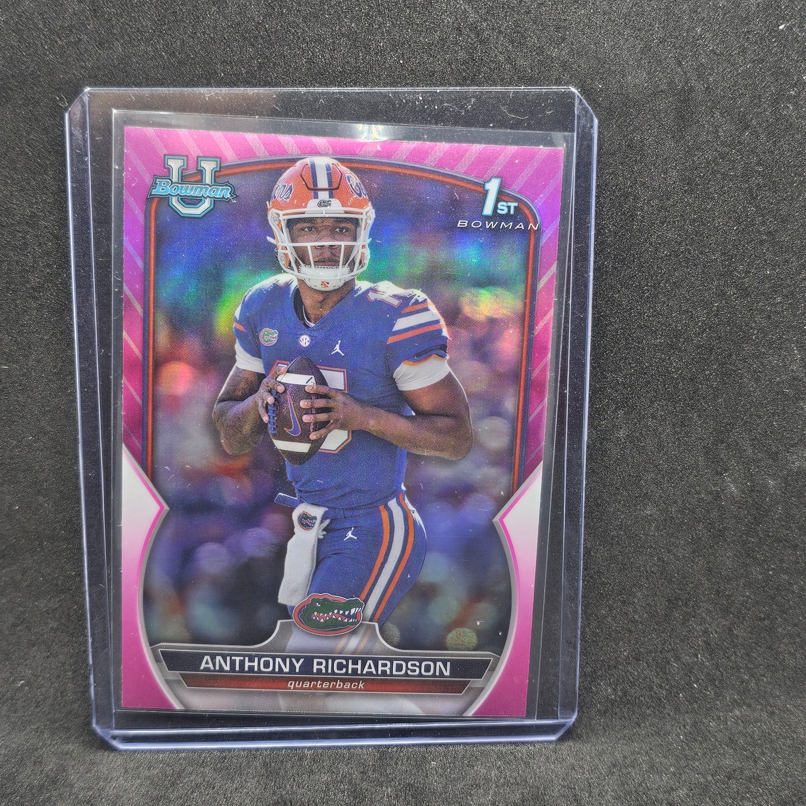 2022 Bowman U Chrome Pink Refractor Anthony Richardson #65