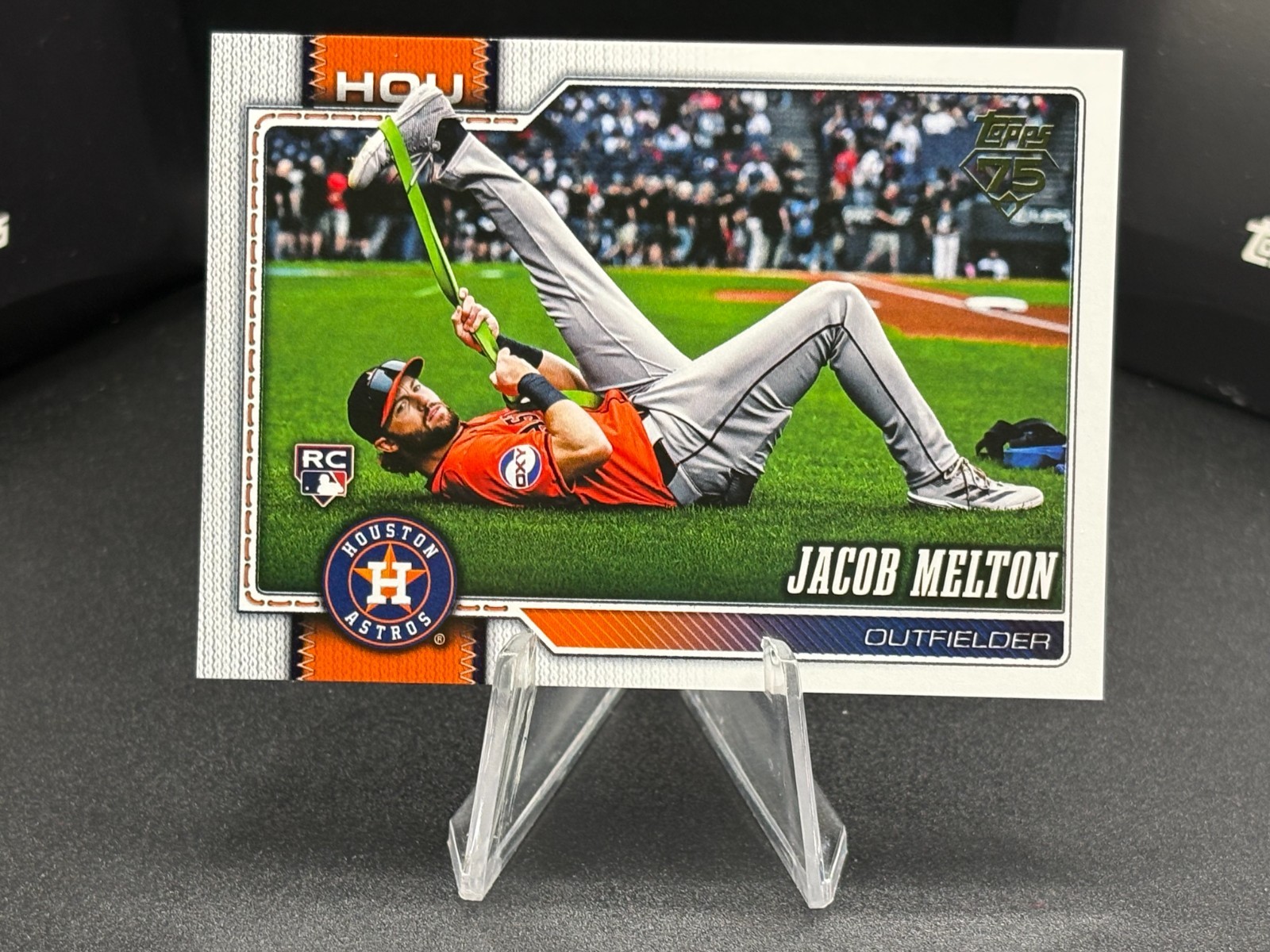 Jacob Melton 2026 Topps RC Golden Mirror Photo Variation SSP #148 Astros 