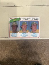 1980 Topps - Future Stars #671 Brian Kingman, Derek Bryant, Mike Morgan (RC)