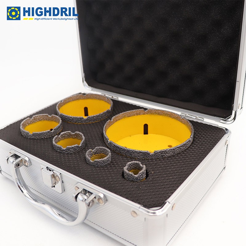 6pcs Diamond Core Drill Bit Hole Cutter 5/8-11 Grinder for Porcelain Tile Marble