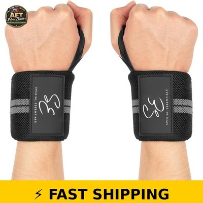 Special Essentials 18'' Weightlifting Wrist Wraps - Flexible & Stiff Fit