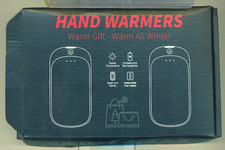 Lot de deux chauffe-mains rechargeables modèle A23