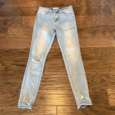 Vervet By Flying Monkey Straight Leg High Rise Size 26