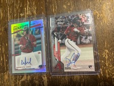 2020 Topps Chrome Refractor Rookie Card Auto RC #RA-DL DOMINGO LEYBA Donruss