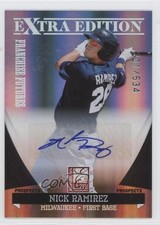 2011 Donruss Elite Extra Edition 201/634 Nick Ramirez #41 Auto 0c2