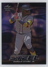 2023 Leaf Trinity Mega Box Steel Blue Lava /99 Ronald Acuna Jr Acuña #S-64 o7m