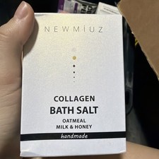 Newmiuz Collagen Bath Salt Handmade Milk And Honey 22