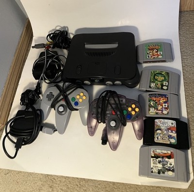 Nintendo 64 N64 Bundle -  Banjo F1 Racing bugs life- HDMI Ready!