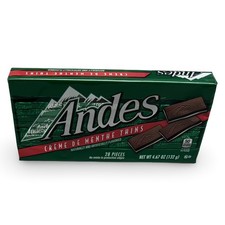 Chocolates Andes Smooth Mint - Cajas de 28 piezas | Elige Creme de Menthe, Toffee C