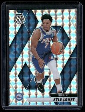 2024-25 Panini Mosaic #104 Kyle Lowry Silver Mosaic Prizm