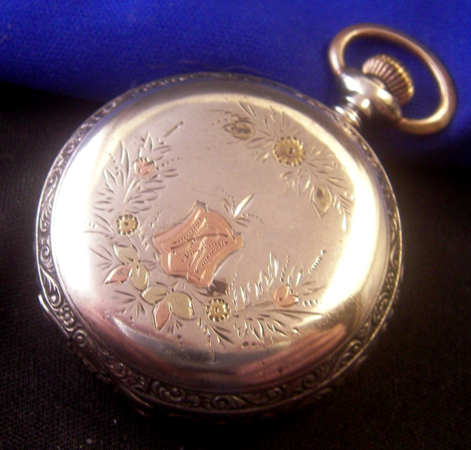 RARE Beautiful Multi Color Solid Coin Silver Amer… - image 2