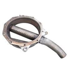 Used Catalyst Exhaust End Housing Fits Kubota M126 M135 1j520-18950