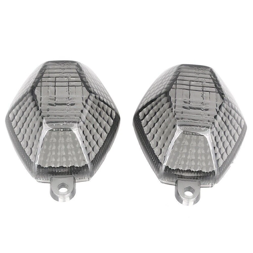 2x Cubierta de lente de luz intermitente de señal de giro para Suzuki SV650 SV1000 Bandit Smoke Foto 4 de 4