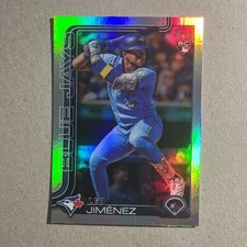 2025 Topps Series 2 Rainbow Foil Parallel Leo Jimenez “RC”