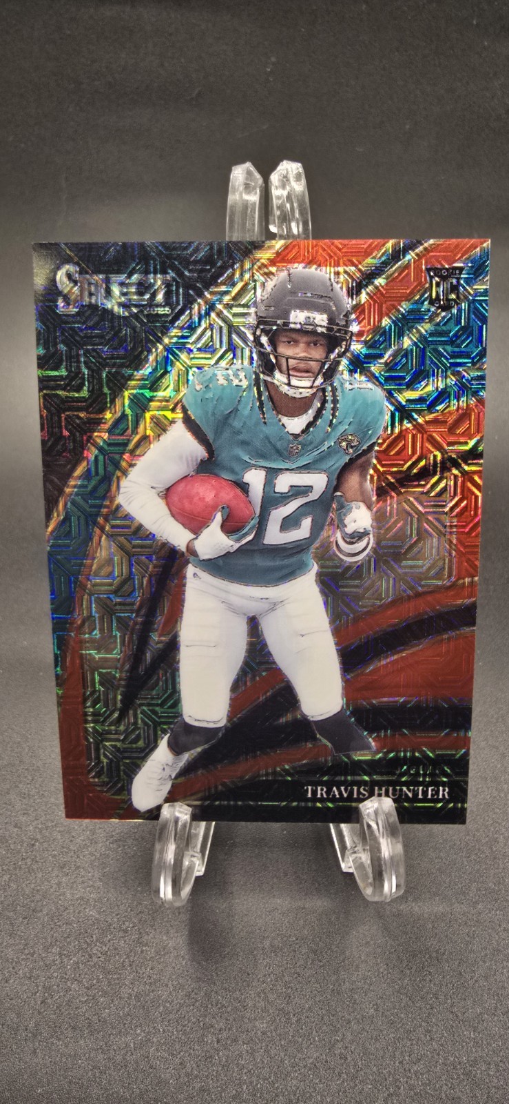 2025 Panini Select - Club Level Travis Hunter #228 Red /49 Rookie RC