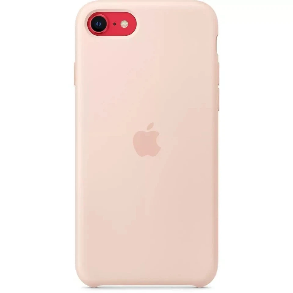 Official Apple iPhone SE 2022/SE 2020/ 7 / 8 Silicone Case Pink Sand MQGQ2ZM/A - Image 3 of 4