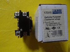 NEW Jard 17315 Definite Purpose Contactor w/Lugs 30 A Coil Voltage 24vac