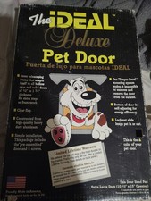 Ideal Pet Products Deluxe ALUMINUM Locking EXTRA LARGE DOG DOOR