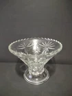 Vintage. Anchor Hocking Prescut.  Footed Star Of David. Centerpiece Pre-owned.