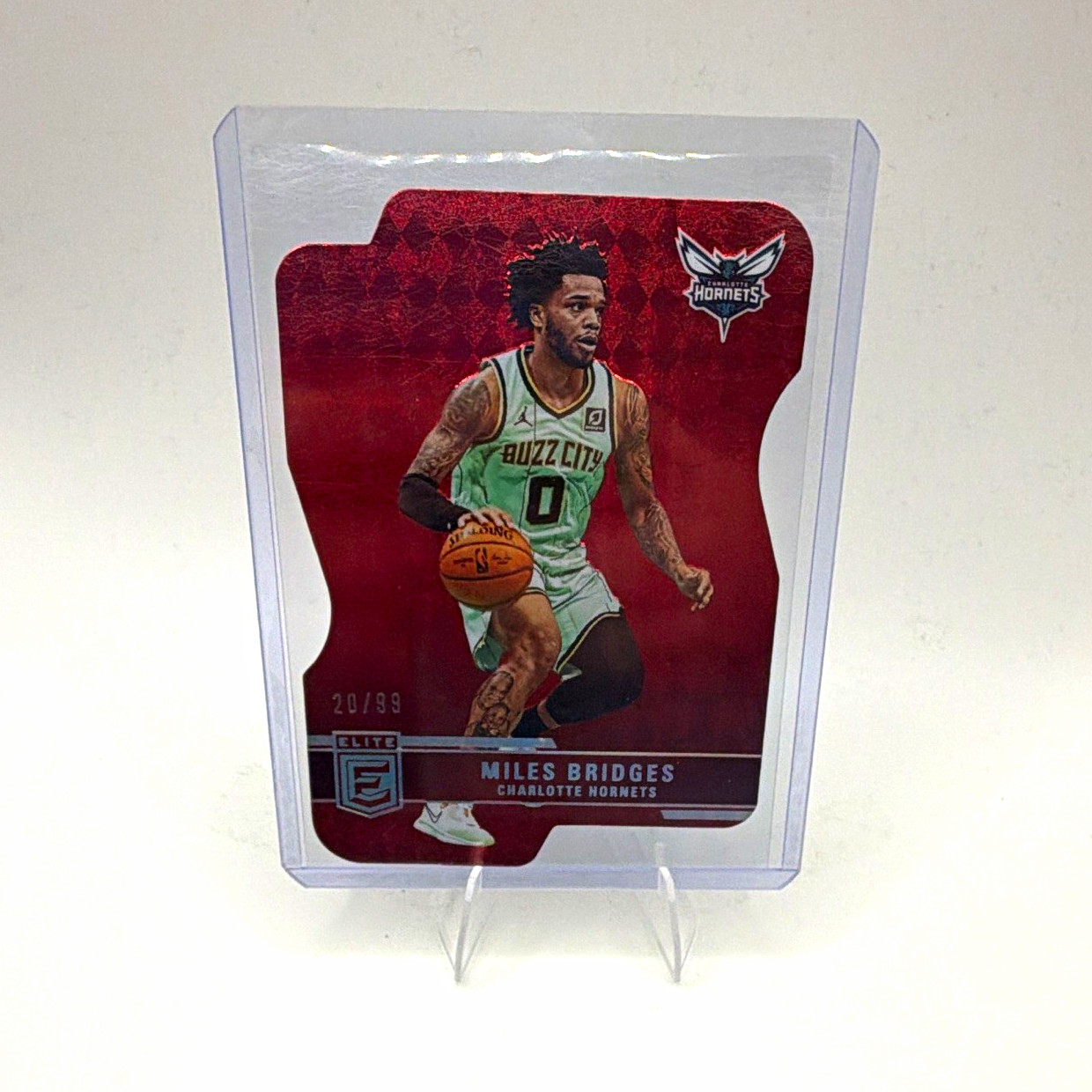 Panini 2021-22 Donruss Elite Miles Bridges Aspirations #122 50/99 Hornets